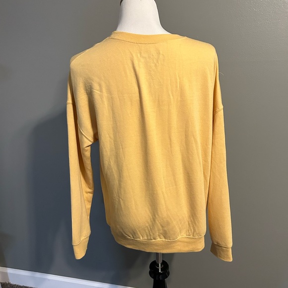 AC/DC‎ sweat shirt color yellow size M very soft material - Picture 6 of 8